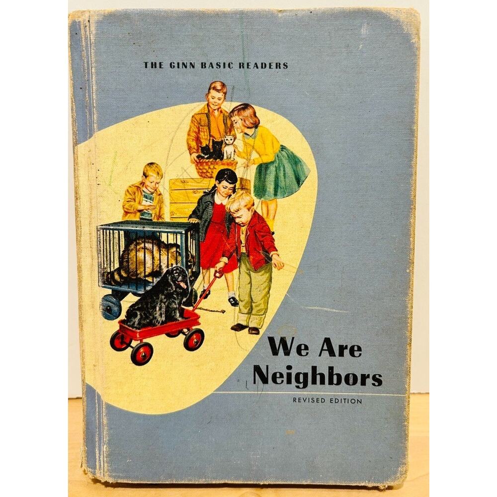 We Are Neighbors Revised Ed 1961 Ginn Basic Readers Ousley Russell Vintage Schoo